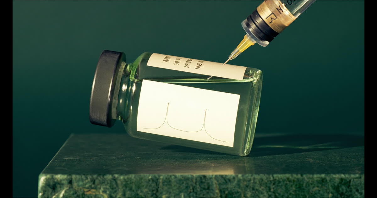 Clinical vial representing sermorelin (GHRH analog) compounded prescription