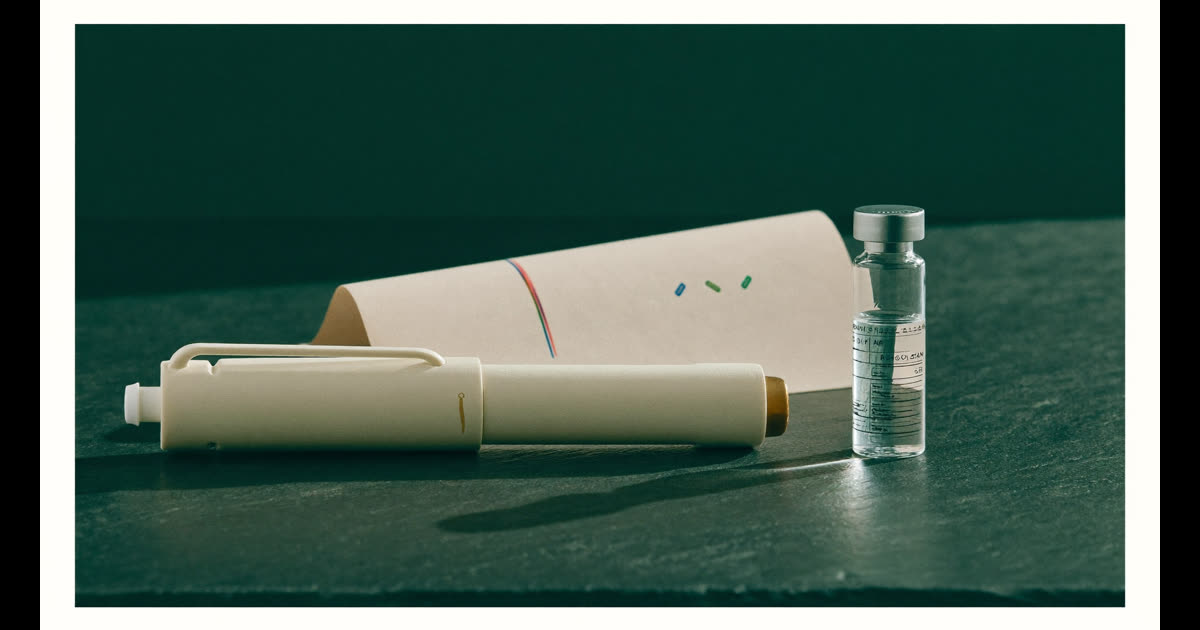 Medical syringe and pharmaceutical vials representing tirzepatide GLP-1 medication access